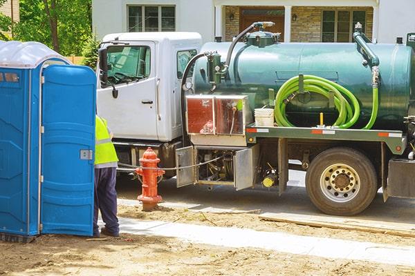 workers at Porta Potty Rental of Fairview